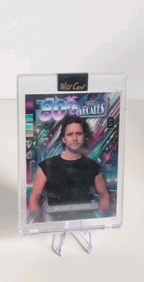 2024 Wild Card Decades 80s Michael Douglas 1 of 1 | Basic Instinct & Wall Street