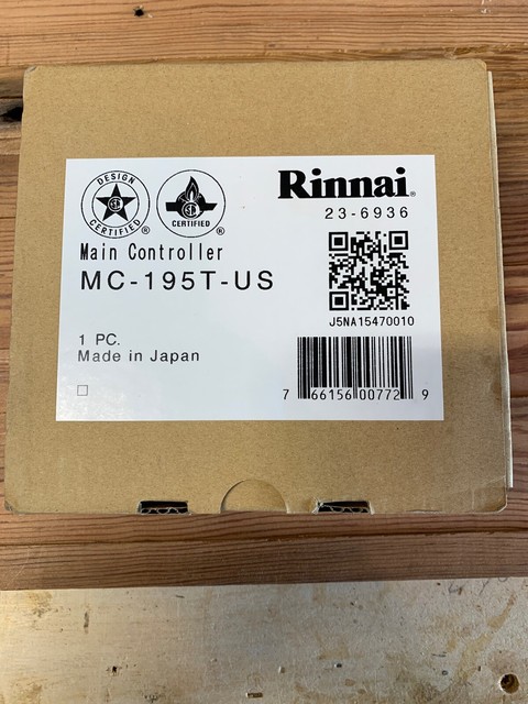 rinnai recirculation timer controller