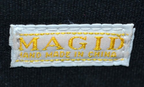 Magid Handmade Black Satin & Rhinestone Cross Body Bag Converts to Clutch - Picture 4 of 4