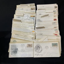 Lot Of USPS First Day Of issue Stamped Envelopes From The 1960’s Vintage