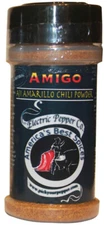 Chili Pepper Powder Aji Amarillo Hot Dried Spice Bottle Amigo Spices 1 Bottle
