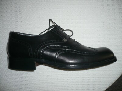 Gianni Versace Signature Brogue Dress Shoes 8 1/2 UK / 42.5  display picture 2