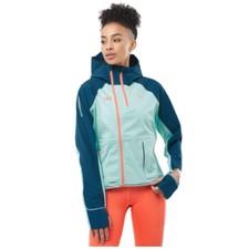Puma Helly Hansen X Full Zip Running Jacket Womens Blue Athletic Outerwear