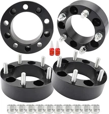 4pcs 2 inch Wheel Spacers Adapters 5x5.5 fits 1994-2001 Ram 1500 2WD 4WD Black