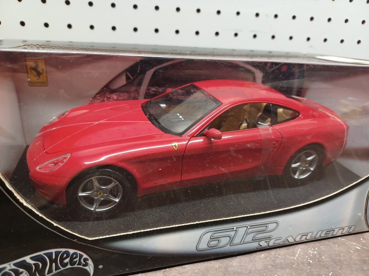 Hot Wheels Ferrari 612 Scaglietti 1:18 Diecast | eBay