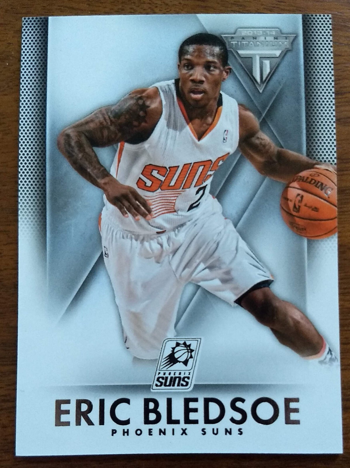 ERIC BLEDSOE, 2013-14 PANINI TITANIUM #40, SUNS