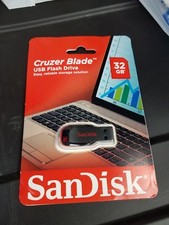 Sandisk 32GB Cruzer Blade USB 2.0 Flash Thumb Drive Storage SDCZ50-032G-AW4