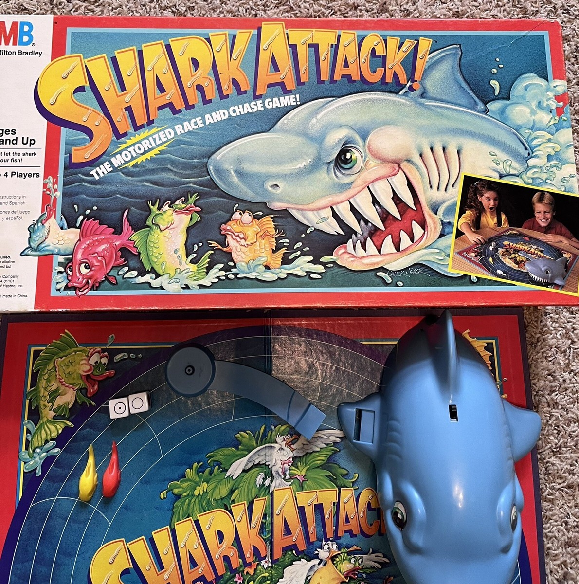 シャークアタック ドキドキ・スリリングゲーム Milton Bradley $_12.JPG?set_id=880000500F
