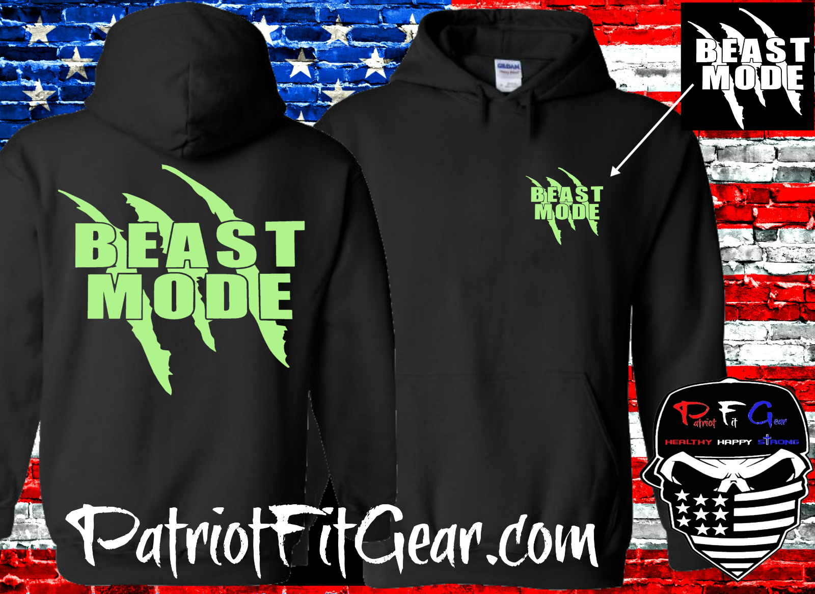 Hoodie,Beast Mode,Release The Beast,Motivation,Fitness,Goals,Custom Sweatshirt-image