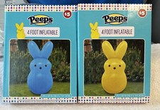 Pool Float Peeps 4 Ft Inflatables Set Of 2 Ye...