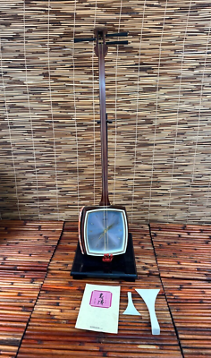 Citizen Transistor Clock Japanese Shamisen String Instrument Shape