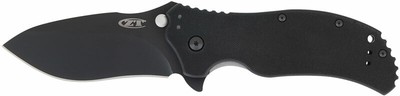 Zero Tolerance Black G-10 Folder Assisted Pocket  Knife S30V Plain edge 0350