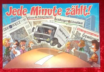 Jede Minute zählt! Axel Springer Würfelspiel Werbespiel Rarität 2009 NEU OVP