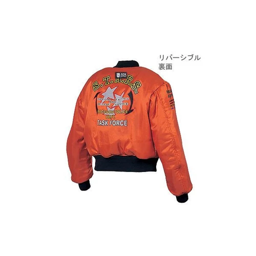 BIOHAZARD S.T.A.R.S. MA- 1 BIOHAZARD RESIDENT EVIL STARS  Military flight jacket - product listing photo