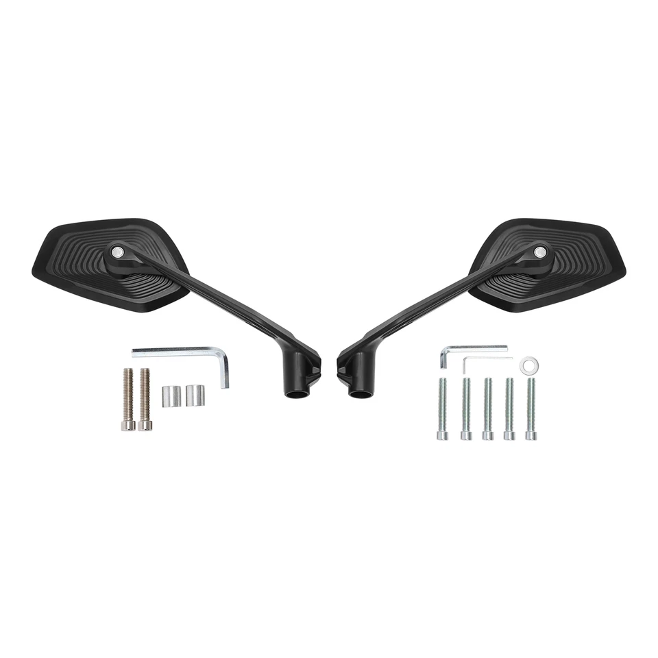 Un par de espejos retrovisores laterales aptos para BMW R1200GS R1250GS F900R F900XR S1000XR Foto 2 de 4