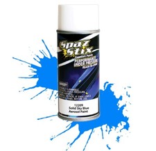 Solid Sky Blue Aerosol Paint, 3.5oz Can Spaz Stix 12209