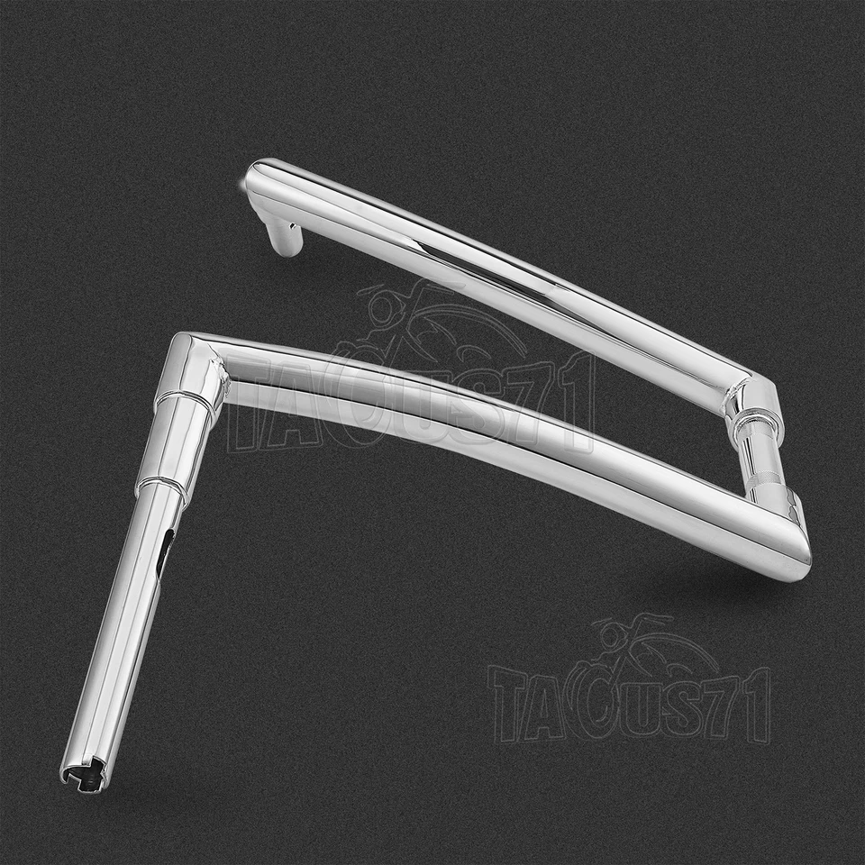 Manillar de 12"" Ape Hangers 1-1/2" Fat Bar ADN Monster para Harley Road King Glide Foto 3 de 4