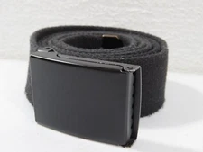 EDC Tactical Belt Black Mens Size 40 Adjustable Automatic Buckle