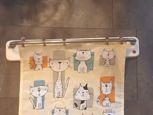 Vintage Handtuch Mit Cowboy-Motiv – Weiches Gästehandtuch Für Küche & Bad, 40x70 Cm, Aus Polyester