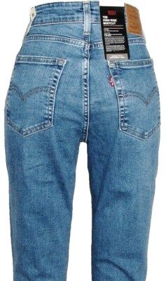 Levis Damen Jeans 724 725 Stretch Hose High Rise Bootcut W 26 27 28 29 30 31 32