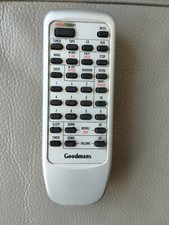 Goodmans Micro 1005 HiFi System Instruction Manual and remote control