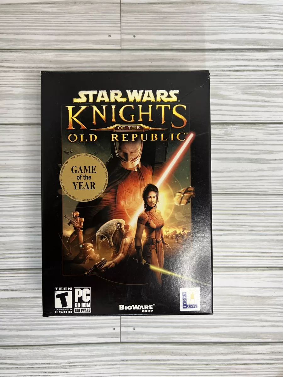 Star Wars Knights of the Old Republic PC DVD ROM 2003 KOTOR Game