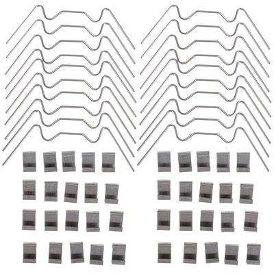  100 Pcs Wiederverwendbar Kabel Gewächshaus-Glasklemmen Glasrahmen Fixierung