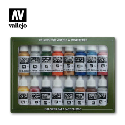 Vallejo Modell Farbe Acrylfarben Sets Sortiment schneller Versand