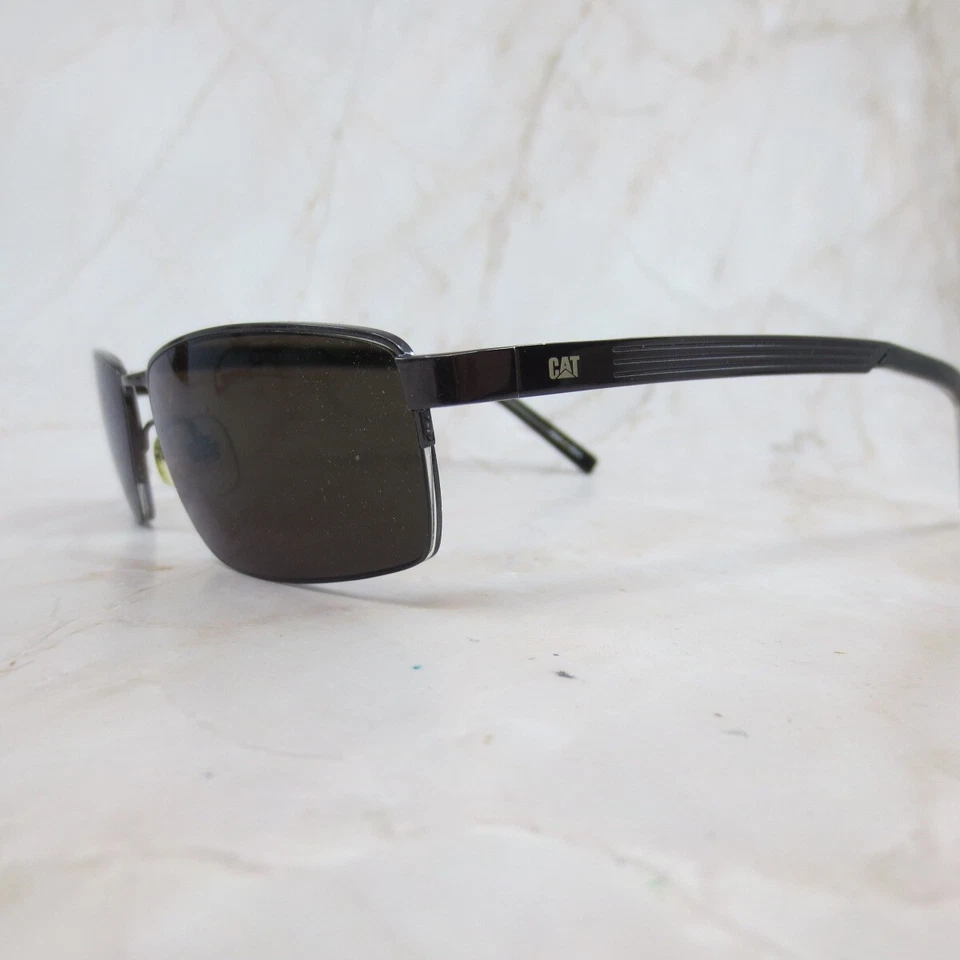 Gafas de sol Cat marco CTO TO 3 Col 205 para mujer marrón pulido media montura 59-18-140 Foto 2 de 4