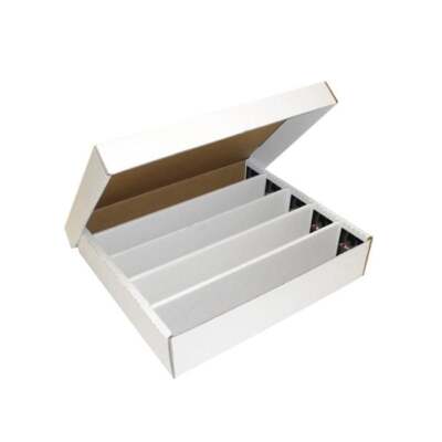 2 BCW 5000 count Super Monster Card Storage Boxes