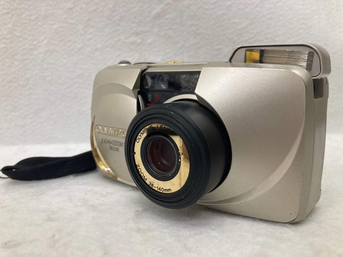 【完動品】　OLYMPUS μ 【mju:】 ZOOM 140 DELUXE Olympus MJU Zoom 140 Deluxe | 35mm Film Camera | The 35mm Club