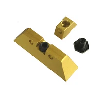 Gold Front Rear Sight 6.5 mm For Glock 17 19 22 23 24 26 27 31 34 35