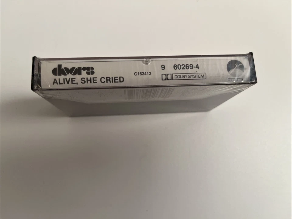 The Doors Cassette Tape Alive, She Cried 1983 Electra C163413 Mint New Sealed! - Image 4 of 4