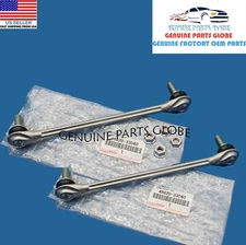 GENUINE TOYOTA AVALON CAMRY ES350 RIGHT & LEFT FRONT STABILIZER LINK W/NUT KIT