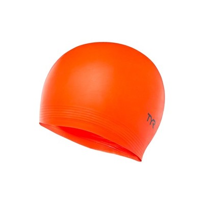 TYR Latex Adult Swim Cap for Women and Men - Training and Recreational Swimmi...