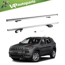 56” Aluminum Roof Cross Bars Universal Crossbars Roof Rack Adjustable