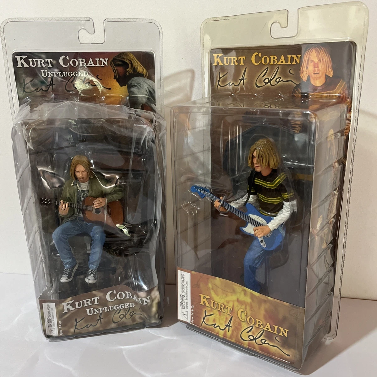 NECA Music Action Figure Kurt Cobain Action Figures for sale | eBay