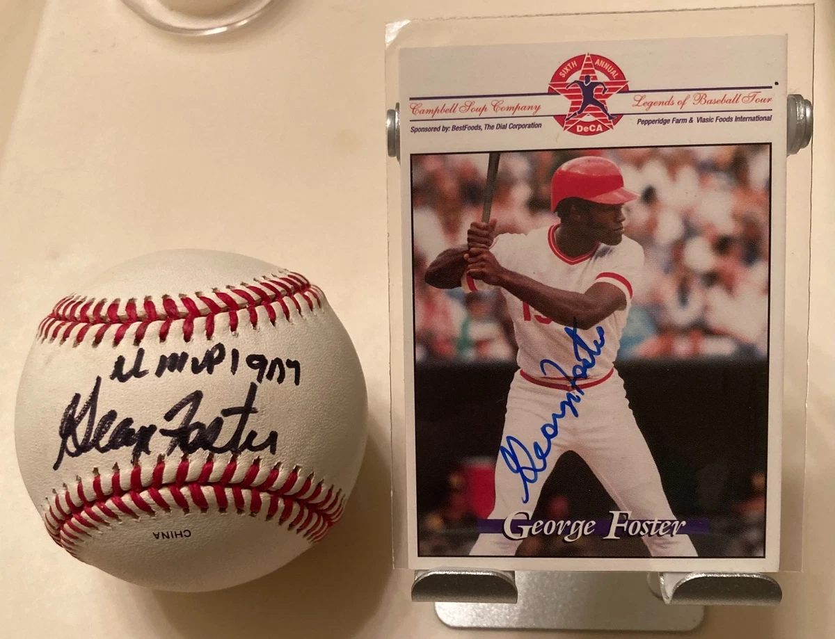 George Foster MLB Original Autographed Items for sale | eBay