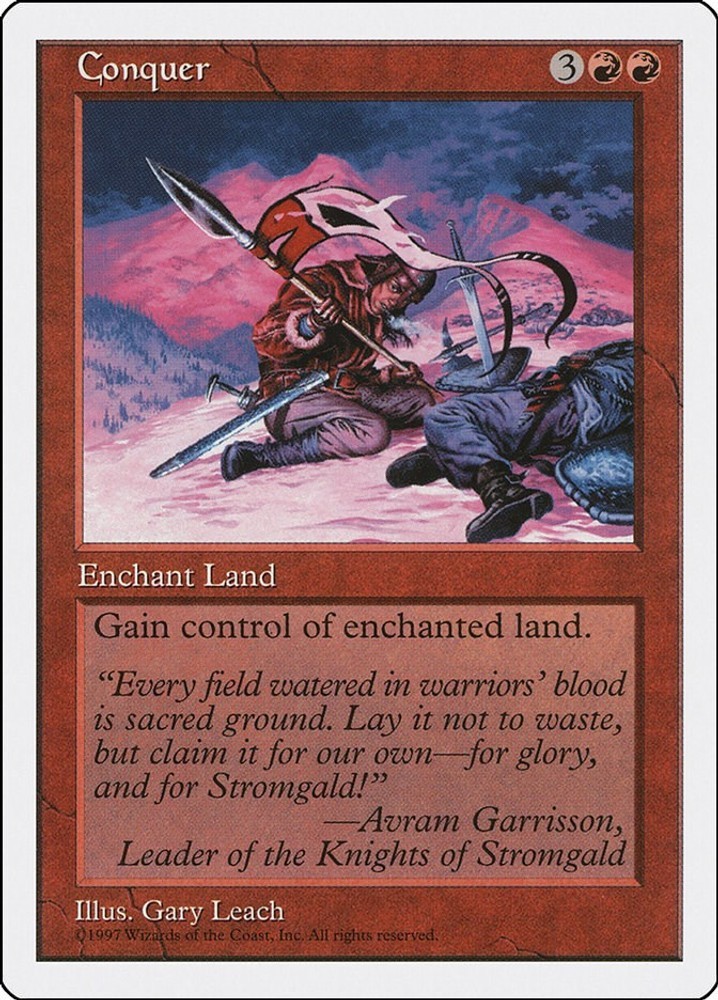 Conquer - 216 - Fifth Edition - MTG