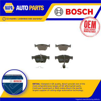 Brake Pads Set fits ALFA ROMEO STELVIO 949 2.2D Rear 2016 on Bosch 77367718 New