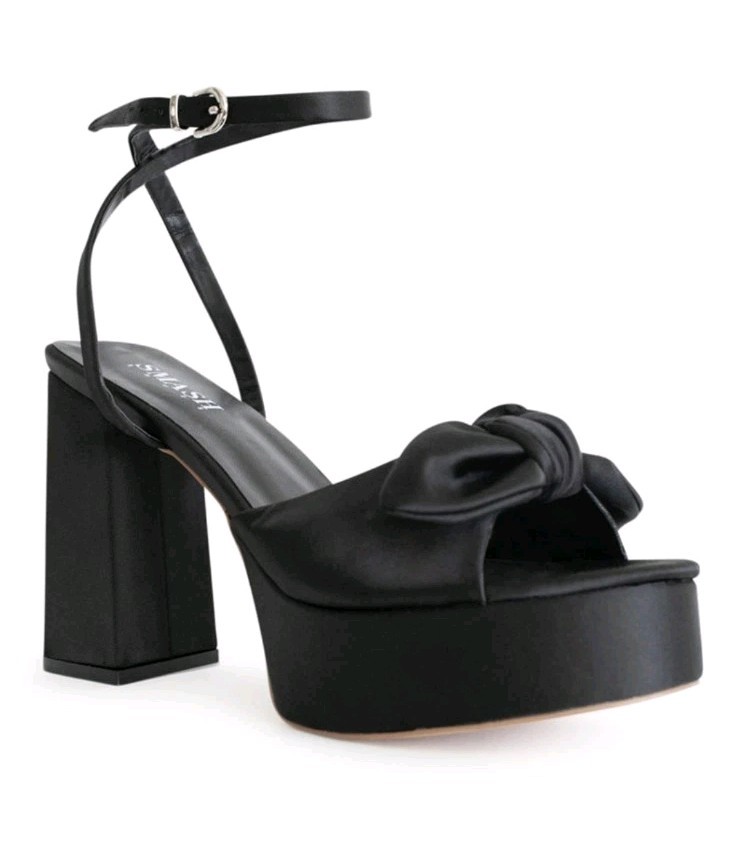 Smash Daisy Women's Platform Sandals In Black Size 13 New In Box