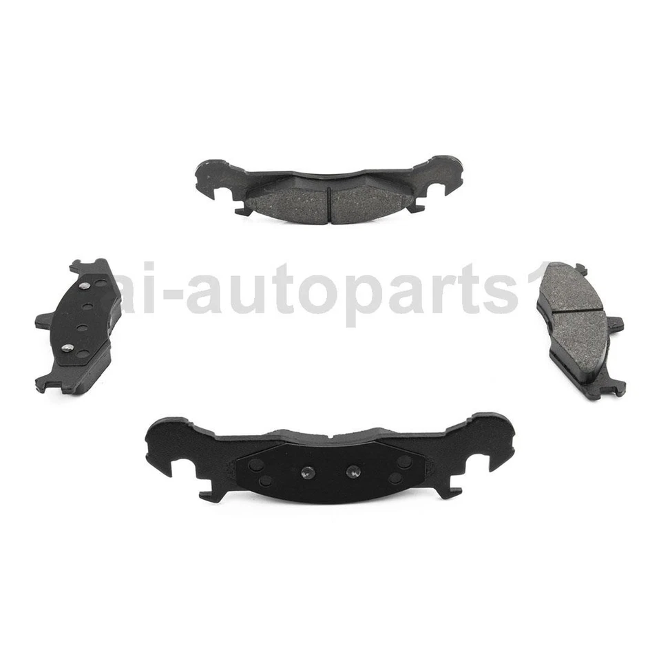 For Dodge Omni 1983 - 1988 1989 1990 Front Brake Pads Kit & Rear Brake Shoes - Image 2 of 4