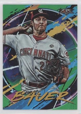 2020 Topps Fire Green 43/199 Trevor Bauer #87 04u9