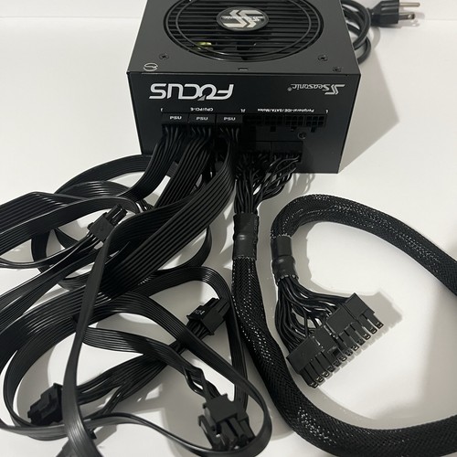 Sea Sonic Focus+ SSR-750PX 750W 80 Plus Platinum Full Modular Power Supply - Picture 6 of 11