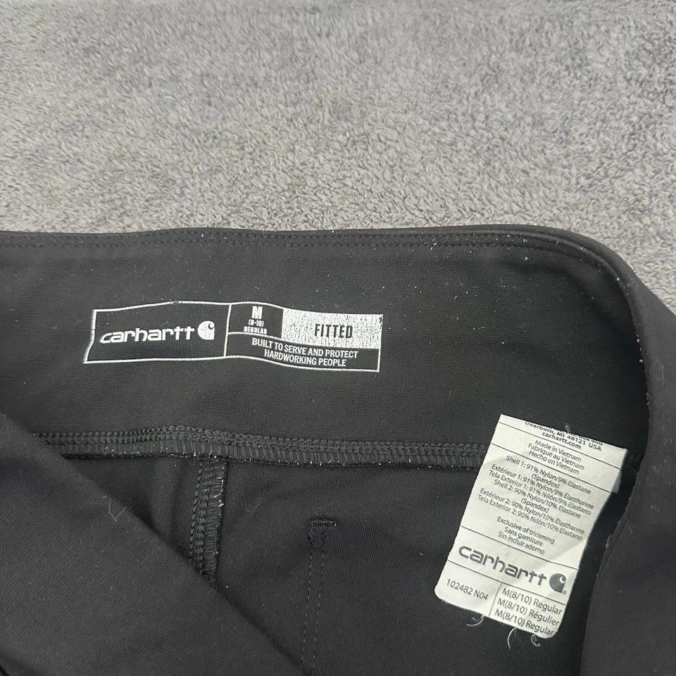 Legging Carhartt Force Fitted peso médio utilitária tamanho MÉDIO preta - Imagem 2 de 4