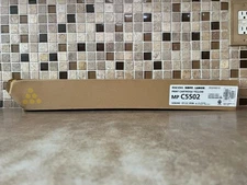 GENUINE RICOH SAVIN LANIER MP C5502 841752 YELLOW PRINT CARTRIDGE