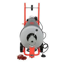 Ridgid 51402 K-750 1/2 HP 115V Drain Cleaner Machine - 5/8" Pigtail