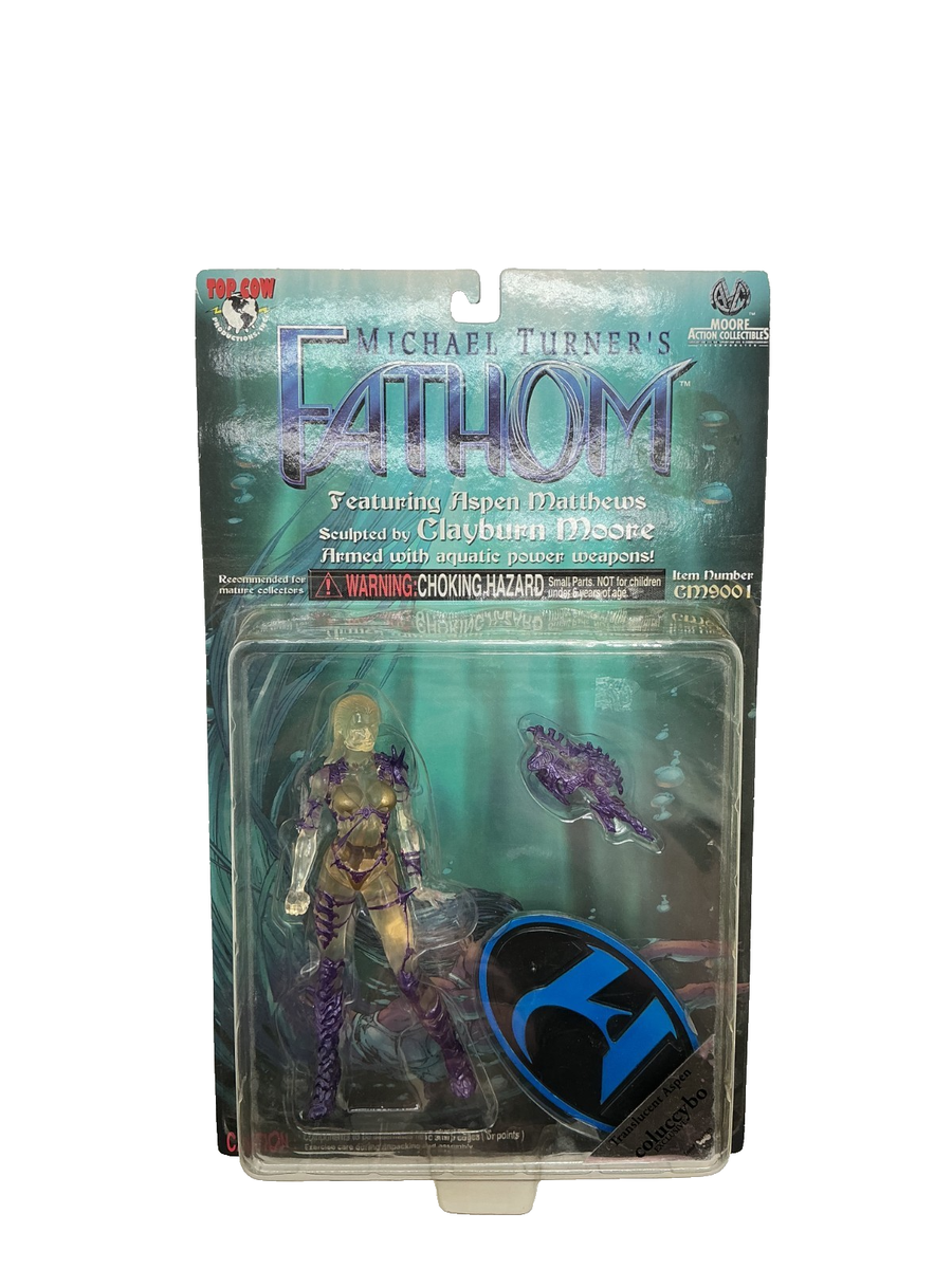 Top Cow Michael Turner's Fathom Translucent ASPEN Action Figure | eBay Top Cow Michael Turner's Fathom Translucent ASPEN Action Figure | eBay