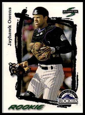 1995 Score #588 Jayhawk Owens