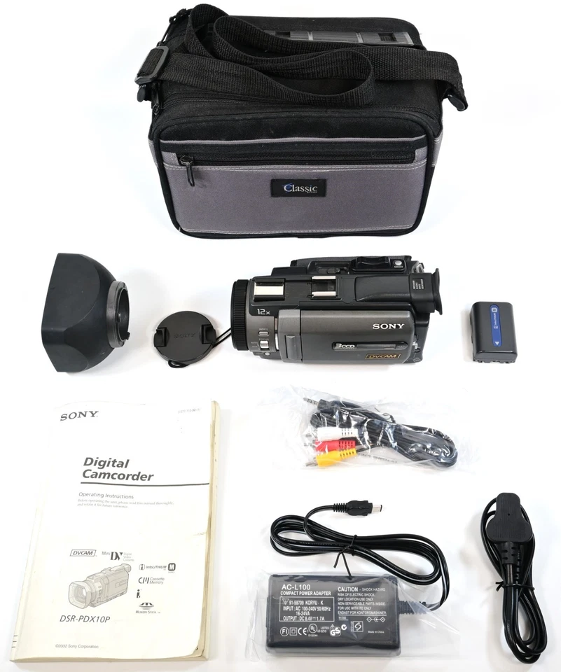 SONY DSR-PDX10P Professional MiniDV DVCAM Camcorder TRV950E - TESTED BUNDLE VGC! - Image 2 of 4